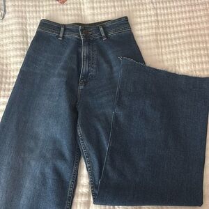 ZARA MARINE WIDELEG JEANS!! Sold out!!!!